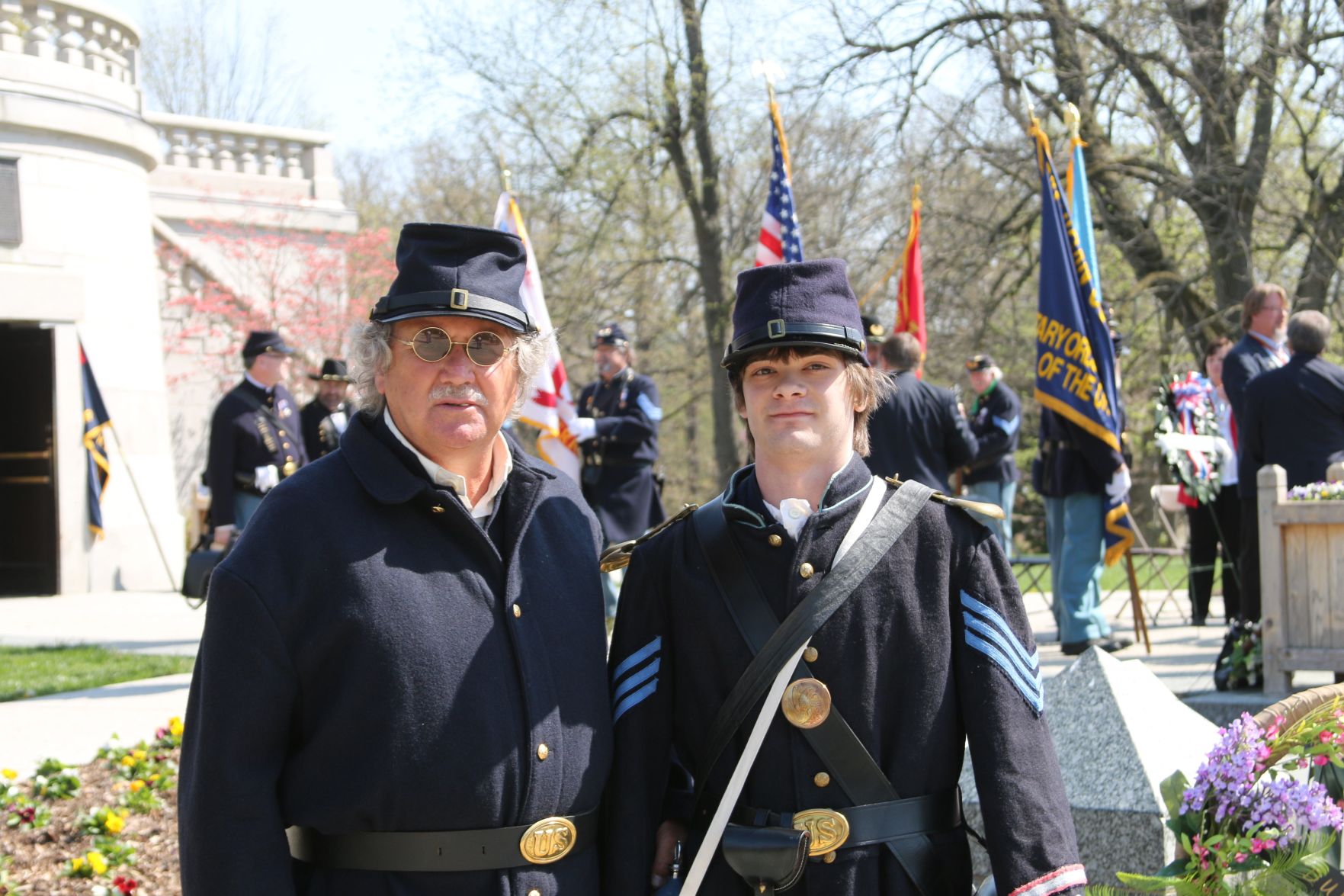 John Stanton and grandson